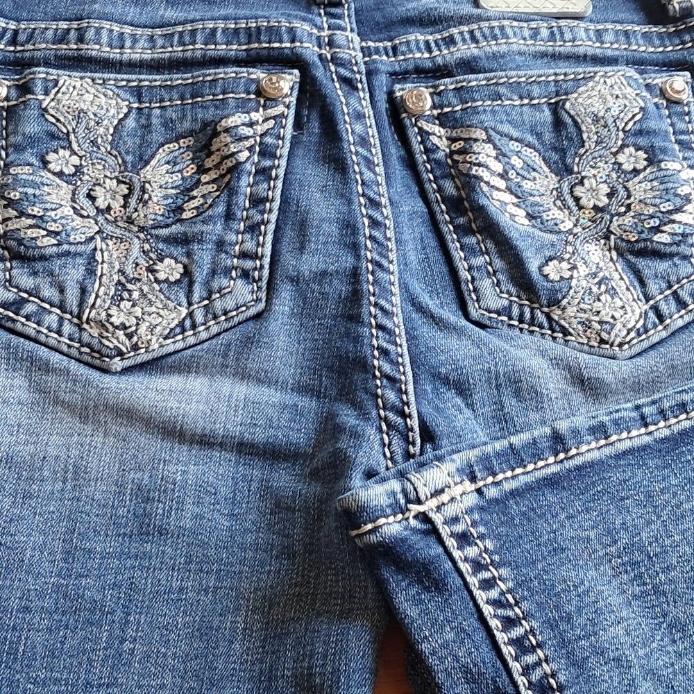 Girls Juniors Miss Me Brand Jeans